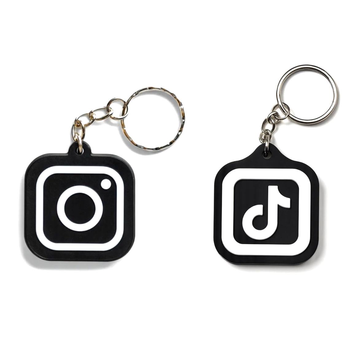 Breloc Instagram+Tiktok